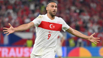 Cenk Tosun'un gol sevinci