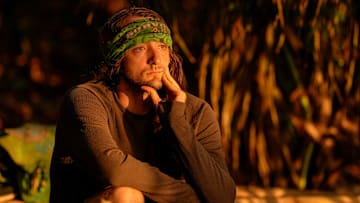 “Committing to the Bit” – Castaways must fly blind during the immunity challenge, leaving one tribe with tribal council in their sights. The rising tensions within the losing tribe culminate in a historic tribal council, on SURVIVOR, Wednesday, March 12 (8:00-9:30 PM, ET/PT) on the CBS Television Network, and available to stream on Paramount+*. Jeff Probst serves as host and executive producer. Pictured: Justin Pioppi. Photo: Robert Voets/CBS ©2024 CBS Broadcasting, Inc. All Rights Reserved.