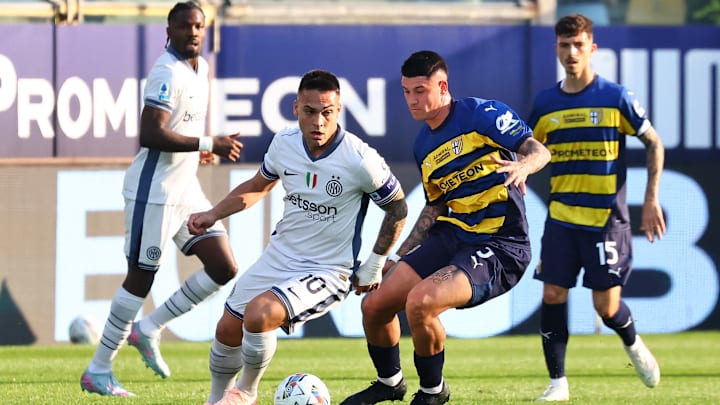 Parma x Inter de Milão duelam pela Serie A Italiana
