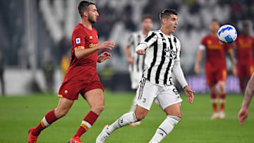 Roma e Juventus se enfrentam pela 21ª rodada da Serie A Italiana 2021/22. 