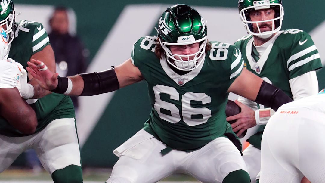 NY Jets center Joe Tippmann