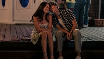 Belly (Lola Tung) and Jeremiah (Gavin Casalegno) in The Summer I Turned Pretty season 3 