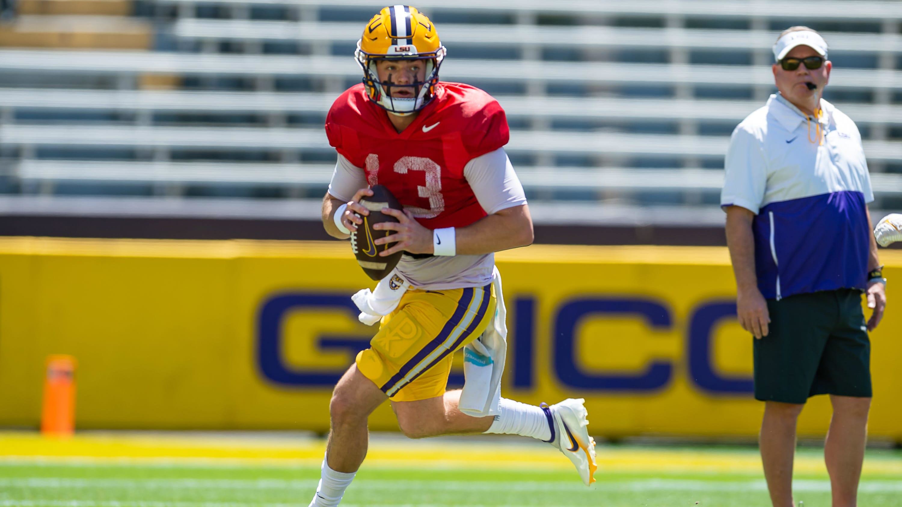 LSU Spring Game Highlights Standout Performances and Areas for Improvement BVM Sports