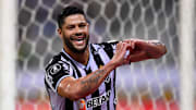 Hulk, mais uma vez, chamou o jogo do Atlético-MG para si