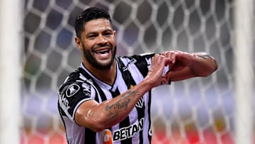 Hulk, mais uma vez, chamou o jogo do Atlético-MG para si