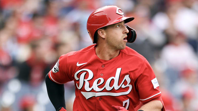 Cincinnati Reds infielder Spencer Steer