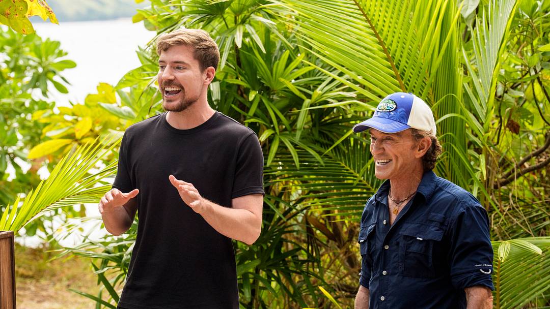 “A Side Dish of Chaos” – One castaway comes clean to the tribe about a previously deceptive move. The crowd favorite SURVIVOR auction returns, with an extra special season 50 spin. Chaos ensues when social media icon MrBeast arrives on the scene, on SURVIVOR 50, Wednesday, April 29 (8:00-10:00 PM, ET/PT) Photo: Robert Voets/CBS ©2025 CBS Broadcasting, Inc. All Rights Reserved.