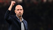 Ten Hag earned his first win as Man Utd manager