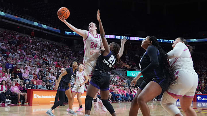 Addy Brown and the Iowa State women head to Cincinnati this week in Big 12 action.