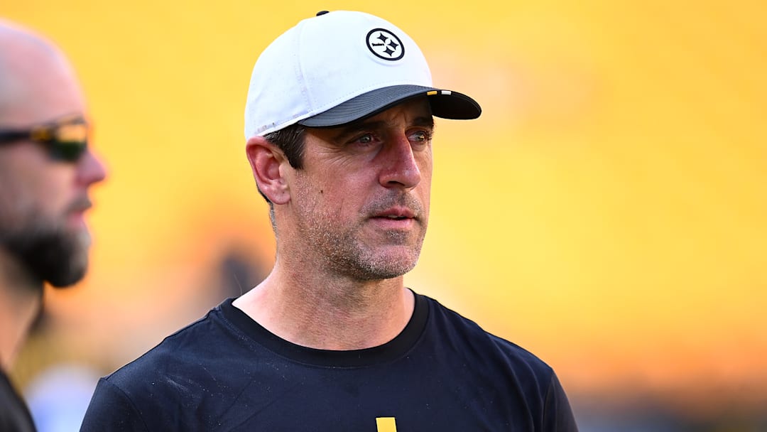 Former NY Jets quarterback Aaron Rodgers