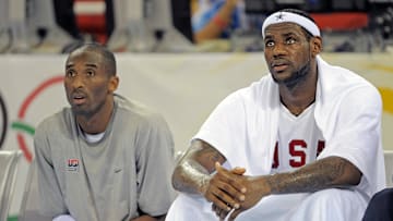 Beijing 2008 - Basketball - NBA's Los Angeles Lakers Kobe Bryant and Cleveland Cavaliers forward