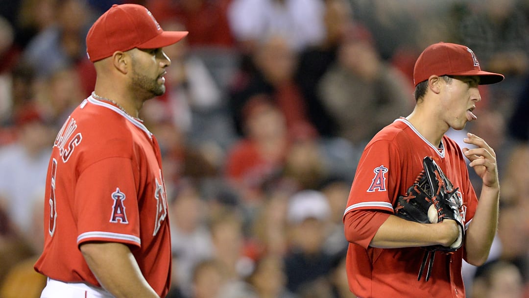 Oakland Athletics v Los Angeles Angels of Anaheim Oakland Athletics v Los Angeles Angels of Anaheim