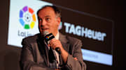 Javier Tebas en una entrevista de LaLiga