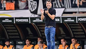 O treinador argentino pediu demissão no último sábado, após empate com o Red Bull Bragantino