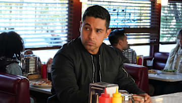 “Hardboiled” – Torres receives intel from a confidential informant regarding top secret naval information that’s at risk of being sold, on the CBS Original series NCIS, Monday, Dec. 2 (9:00-10:00 PM, ET/PT) on the CBS Television Network, and streaming on Paramount+ (live and on-demand for Paramount+ with SHOWTIME subscribers, or on-demand for Paramount+ Essential subscribers the day after the episode airs)*. Pictured (L-R): Wilmer Valderrama as NCIS Special Agent Nicholas “Nick” Torres.