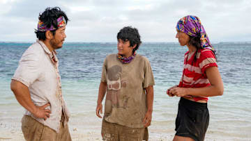 “He’s All That” – The classic SURVIVOR auction is back with a twist! One castaway bites into a little more than food, which leads to a game-changing opportunity. Then, another wild tribal council results in the first member of the jury, on SURVIVOR, Wednesday, Nov. 6 (8:00-9:30 PM, ET/PT) on the CBS Television Network, and available to stream on Paramount+ (live and on-demand for Paramount+ with SHOWTIME subscribers, or on-demand for Paramount+ Essential subscribers the day after the episode