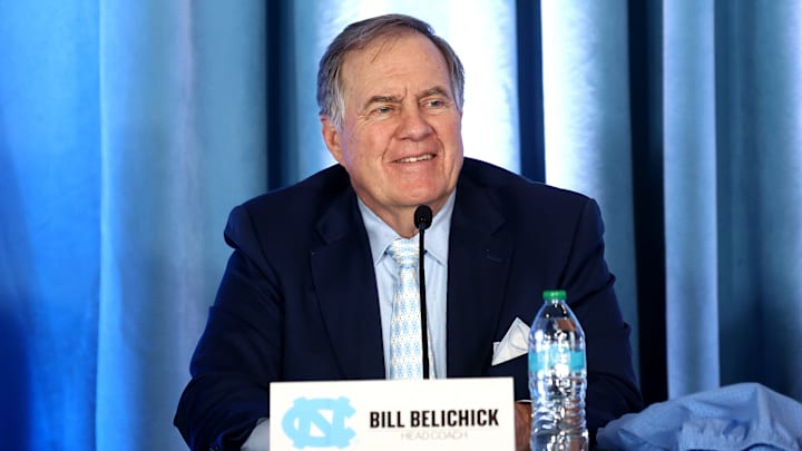 North Carolina Tar Heels Present New Football Coach Bill Belichick