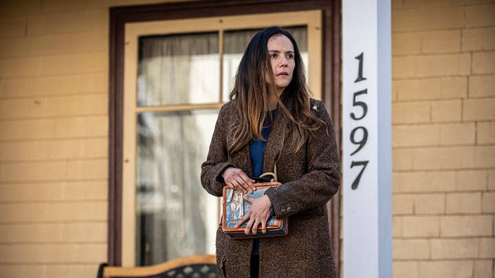 Catalina Sandino Moreno as Tabitha in From. Image courtesy MGM+