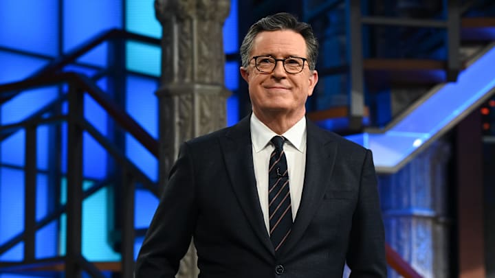 The Late Show with Stephen Colbert during Thursday’s March 9, 2023 show. 