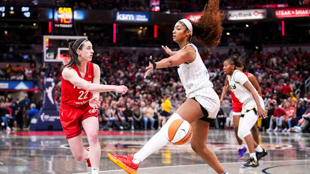 Chicago Sky forward Angel Reese vs. Indiana Fever guard Caitlin Clark
