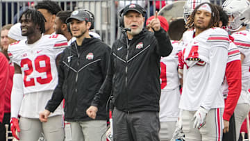 Ohio State defensive coordinator Jim Knowles