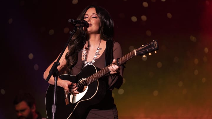 Oct 16, 2022; Austin, TX, USA; Kacey Musgraves performs on the Honda stage during day three of weekend two of Austin City Limits Music Festival on Sunday, Oct. 16, 2022.  