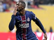 Ousmane Dembélé et le PSG ont pris la tête du classement. 