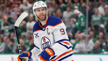 Connor McDavid, Edmonton Oilers v Dallas Stars - Game Five