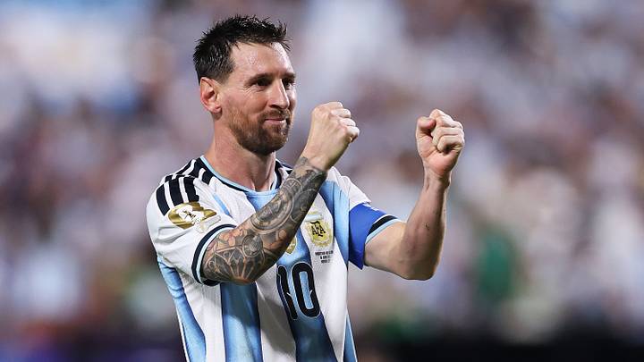 Lionel Messi wurde gegen Algerien zu Tränen gerührt Lionel Messi wurde gegen Algerien zu Tränen gerührt