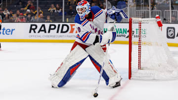 New York Rangers v Boston Bruins, Louis Domingue