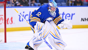 Buffalo Sabres goalie Colten Ellis