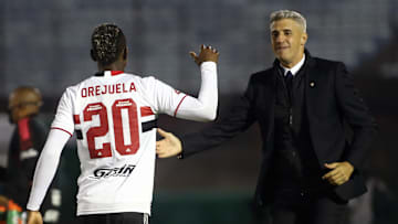 Orejuela voltou a figurar na lista de relacionados do São Paulo