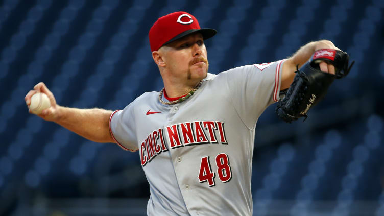 Cincinnati Reds pitcher Chase Anderson.