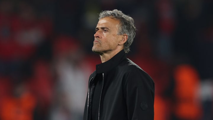 Luis Enrique - coach du Paris Saint-Germain 