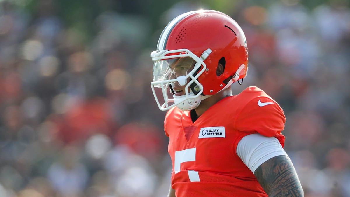 Shedeur Sanders, Dillon Gabriel Stats at Cleveland Browns Training Camp Day  7