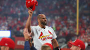Albert Pujols fue homenajeado en Busch Stadium