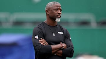 NY Jets head coach Aaron Glenn