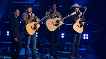AMERICAN IDOL - “816 (Judge’s Song Contest)” - The Top 8 perform songs secretly selected by Luke Bryan, Lionel Richie or Carrie Underwood in the “Judge’s Song Contest.” With Jelly Roll as artist in residence, America votes for the Top 6, and the judges save one to complete the Top 7. MONDAY, MAY 5 8:00-10:01 p.m. EDT on ABC. RYAN SEACREST, SLATER NALLEY, THUNDERSTORM ARTIS, JOHN FOSTER