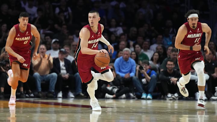 Miami Heat guard Tyler Herro is a solid prop target on Wednesday.