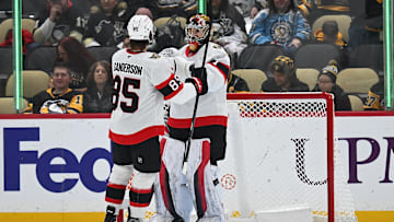 Leevi Merilainen, Jake Sanderson