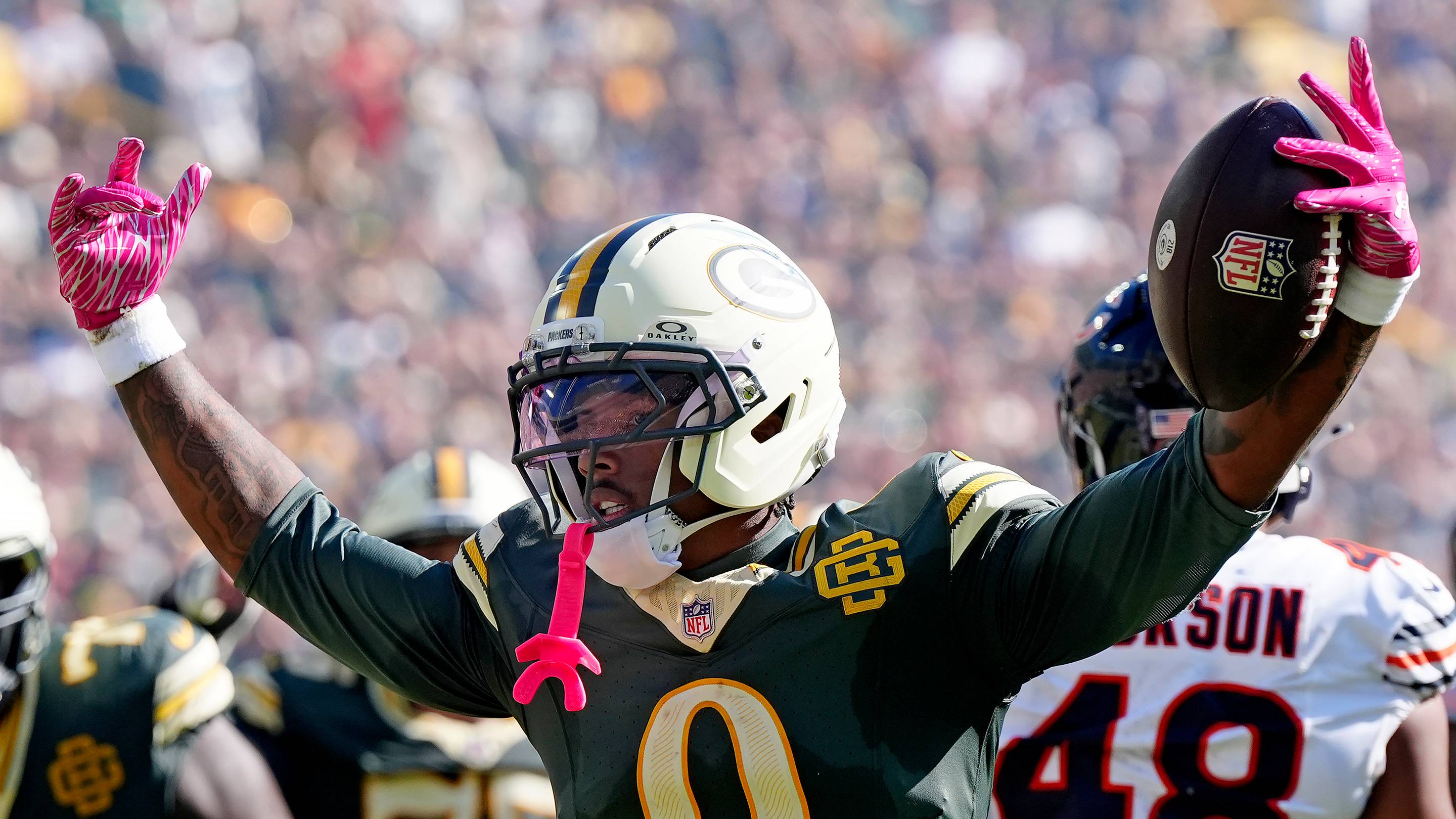 Bombs Away: Packers’ Christian Watson, Matthew Golden Explode vs. Bears