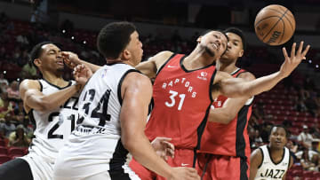 2024 NBA Summer League - Toronto Raptors v Utah Jazz