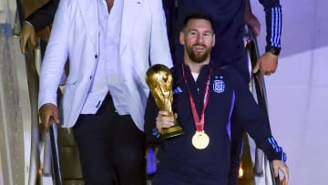 FIFA World Cup Qatar 2022 Winners Arrive to Buenos Aires