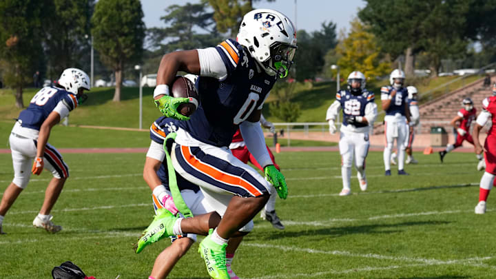 Mekai Smith off to the races for one of his six touchdowns, leading Balboa to a 54-42 San Francisco Section championship win over Washington at legendary Kezar Stadium on Thanksgiving Mekai Smith off to the races for one of his six touchdowns, leading Balboa to a 54-42 San Francisco Section championship win over Washington at legendary Kezar Stadium on Thanksgiving