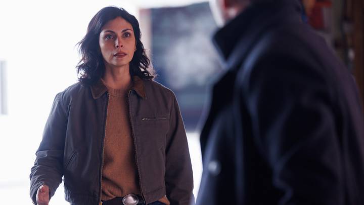 Sheriff Country. Pictured: Morena Baccarin as Sheriff Mickey Fox. 