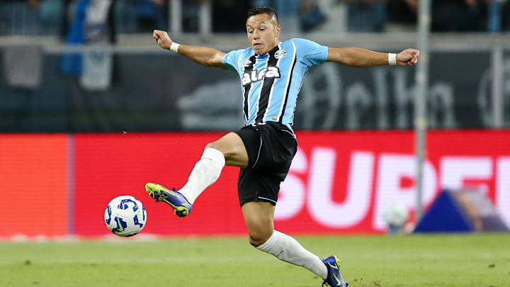 Atleta chegou ao Grêmio durante a atual temporada Atleta chegou ao Grêmio durante a atual temporada