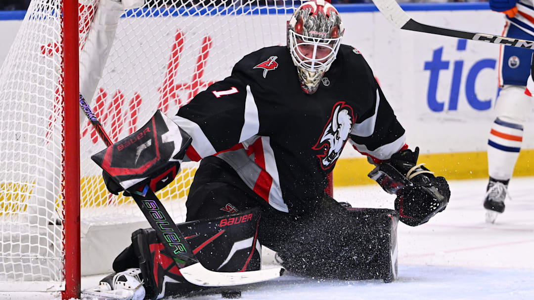 Buffalo Sabres goalie Ukko-Pekka Luukkonen