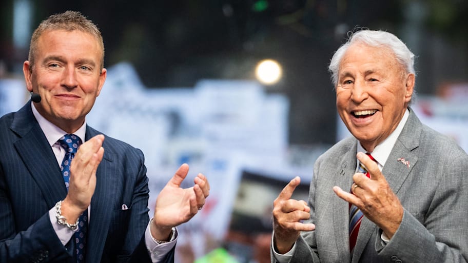 Corso's final 'College GameDay' appearance is scheduled for Aug. 30. | Sara Diggins/USA TODAY Network via Imagn Images
