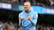 Erling Haaland was on the scoresheet for Man City against Brighton