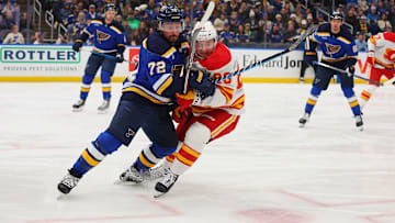 Calgary Flames v St Louis Blues